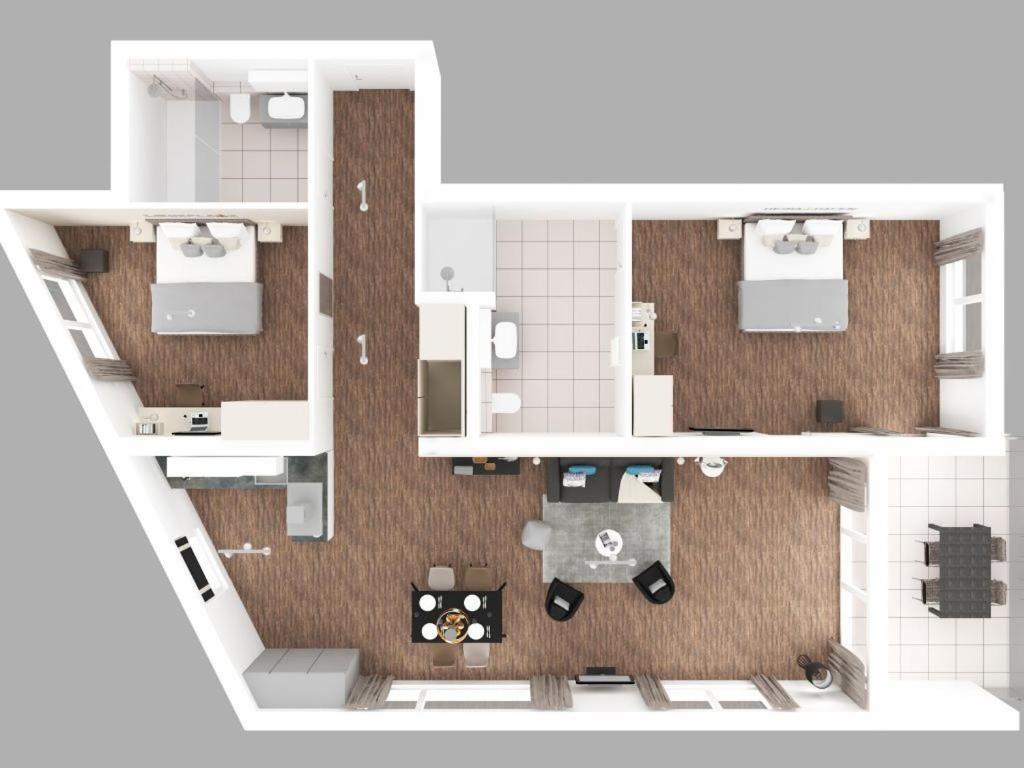 Apartmán Hafenspitze App 16 Pier 2 16 Wißmar Exteriér fotografie